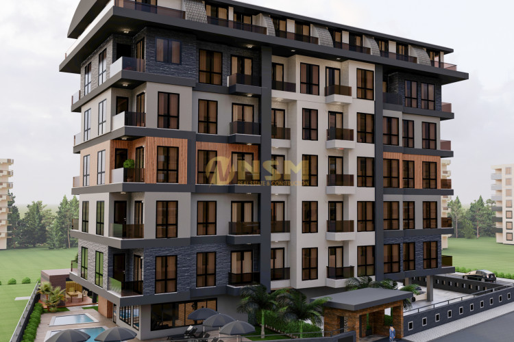 Квартира 1+1 в Алании, Турция | PTE-39812