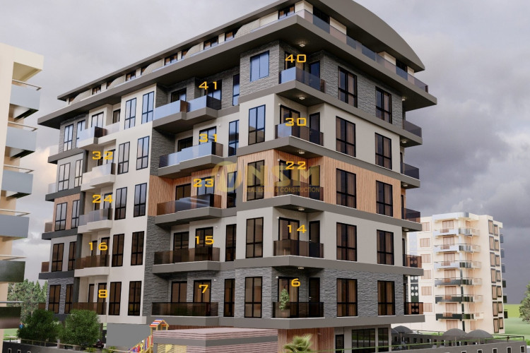 Квартира 1+1 в Алании, Турция | PTE-39812