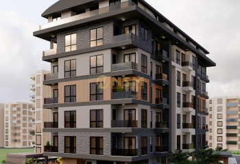 Квартира 1+1 в Алании, Турция | PTE-39812