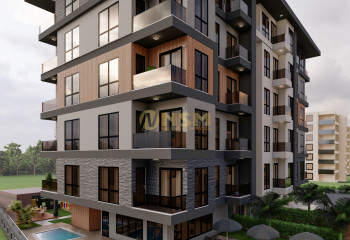 Квартира 1+1 в Алании, Турция | PTE-39812