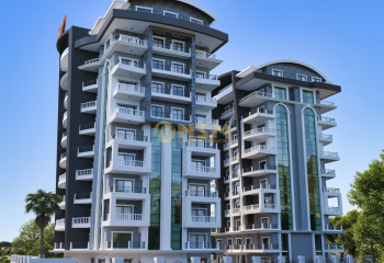 Квартира 1+1 в Алании, Турция