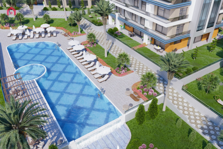 Квартира 1+1 в Каргыджаке, Алания, Турция | PBB-39357