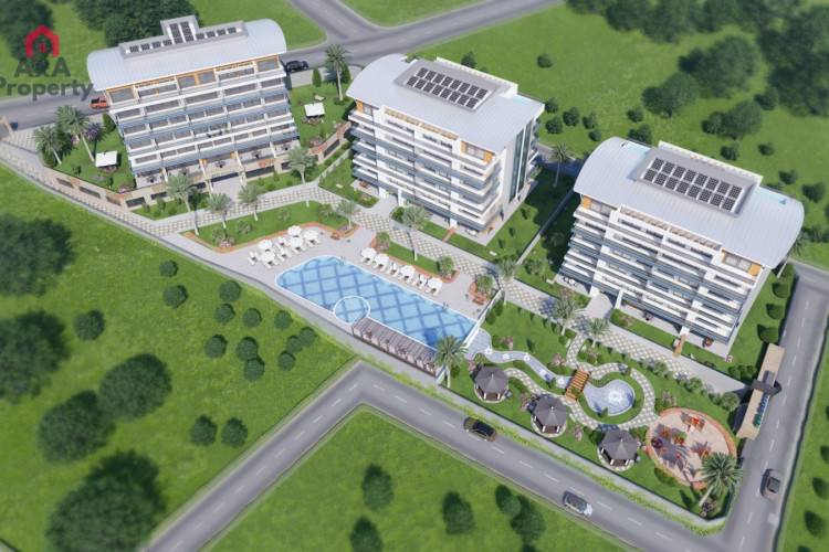Квартира 1+1 в Каргыджаке, Алания, Турция | PBB-39357
