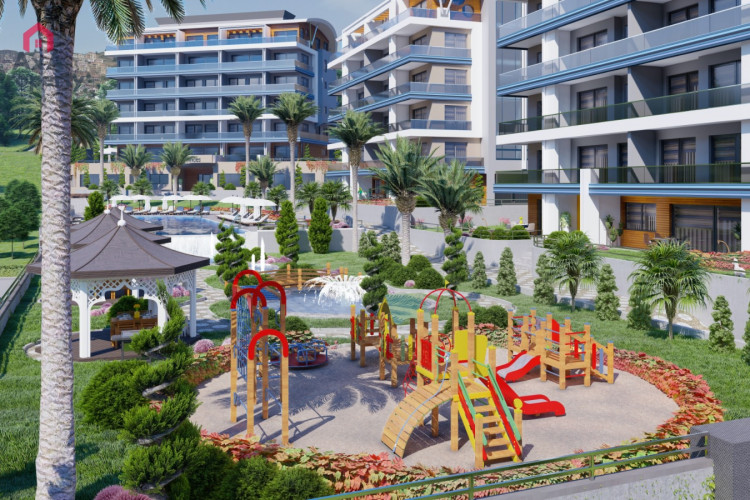 Квартира 1+1 в Каргыджаке, Алания, Турция | PBB-39357