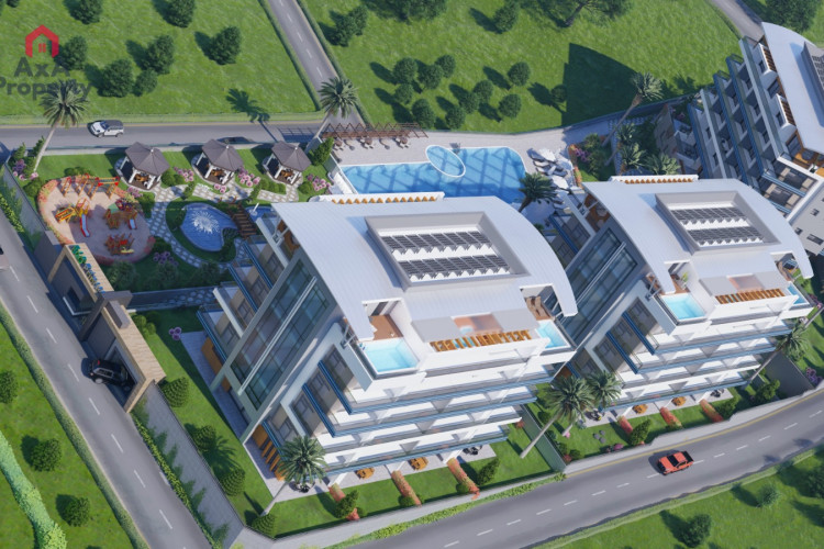 Квартира 1+1 в Каргыджаке, Алания, Турция | PBB-39357