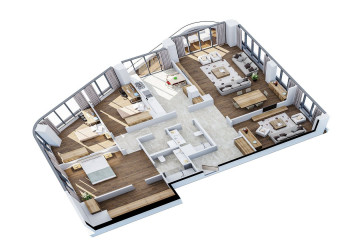 Квартира 4+1 в Аташехире, Стамбул, Турция | SBB-40953