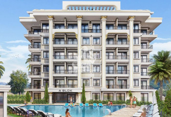 Квартира 1+1 в Оба, Алания, Турция | STE-35249