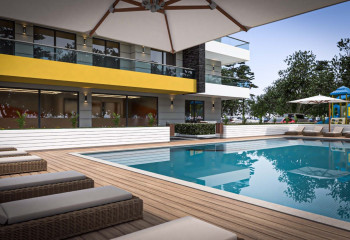 Квартира 4+1 в Оба, Алания, Турция | PTE-35749