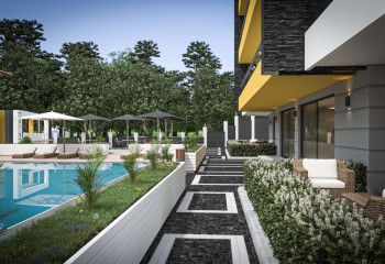 Квартира 4+1 в Оба, Алания, Турция | PTE-35749