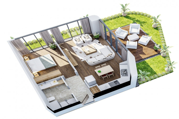 Квартира 1+1 в Аташехире, Стамбул, Турция | STE-40948