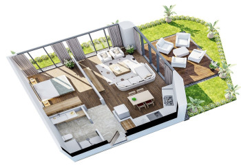 Квартира 1+1 в Аташехире, Стамбул, Турция | STE-40948