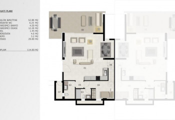 Квартира 6+1 в Бодруме, Турция | STE-38575