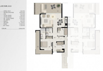 Квартира 6+1 в Бодруме, Турция | STE-38575