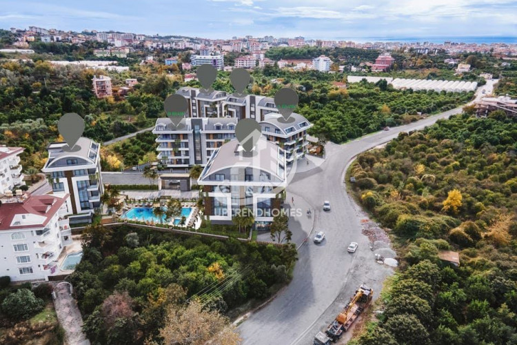 Квартира 1+1 в Оба, Алания, Турция | SBB-39390