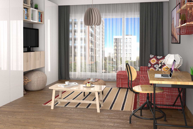 Квартира 2+1 в Стамбуле, Турция | STE-37565