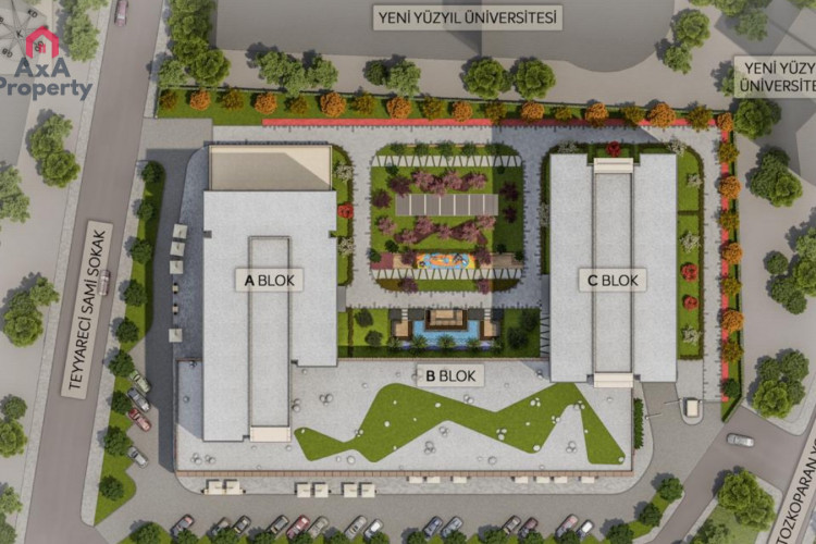 Квартира 2+1 в Стамбуле, Турция | STE-39199