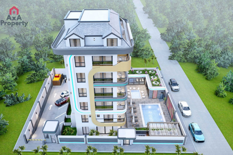 Квартира 3+1 в Кестеле, Алания, Турция | STE-39846