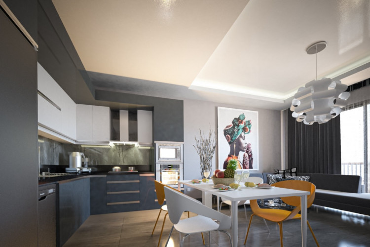 Квартира 2+1 в Махмутларе, Алания, Турция | PTE-35869