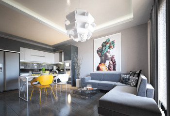 Квартира 2+1 в Махмутларе, Алания, Турция | PTE-35869