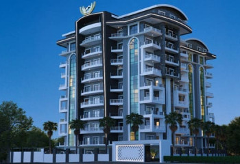 Квартира 1+1 в Алании, Турция