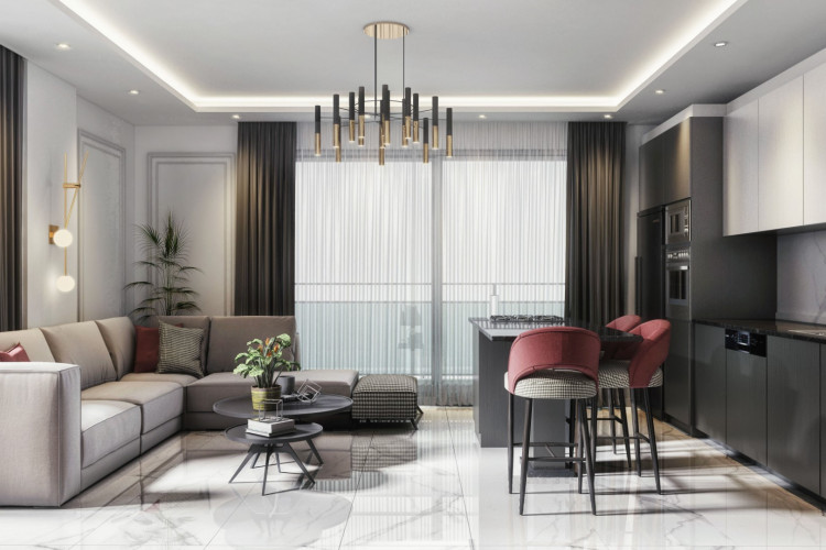 Квартира 3+1 в Оба, Алания, Турция | SBB-34115