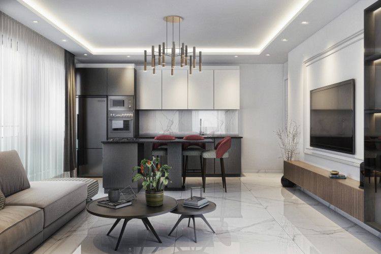 Квартира 3+1 в Оба, Алания, Турция | SBB-34115