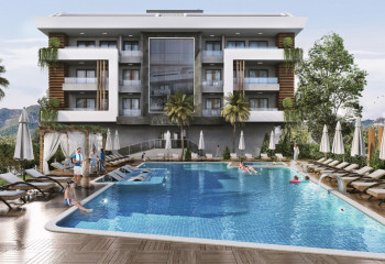 Квартира 3+1 в Оба, Алания, Турция | SBB-34115