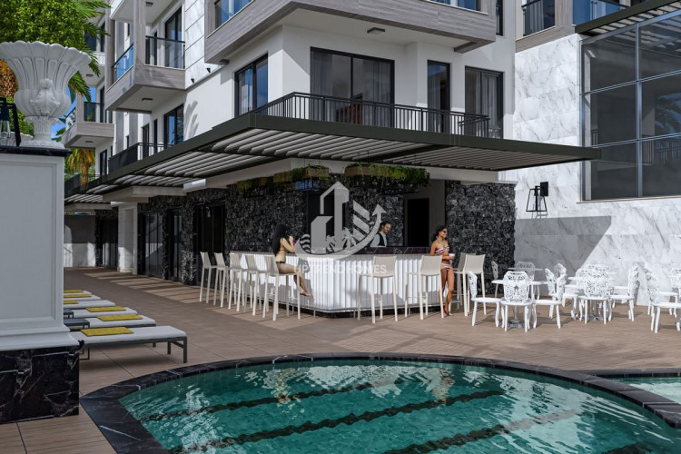 Квартира 1+1 в Каргыджаке, Алания, Турция | SBB-40188