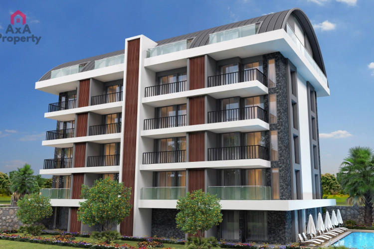 Квартира 1+1 в Оба, Алания, Турция | PTE-39379