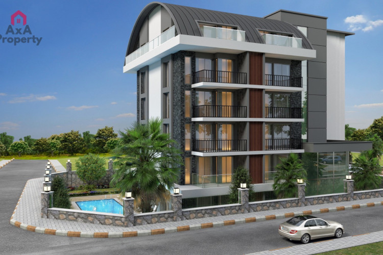 Квартира 1+1 в Оба, Алания, Турция | PTE-39379