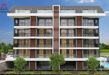 Квартира 1+1 в Оба, Алания, Турция | PTE-39379