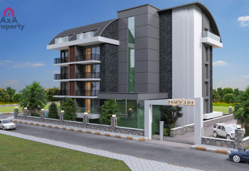 Квартира 1+1 в Оба, Алания, Турция | PTE-39379