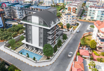 Квартира 1+1 в Оба, Алания, Турция | PTE-39379