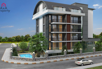 Квартира 1+1 в Оба, Алания, Турция | PTE-39379