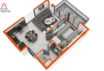 Квартира 1+1 в Оба, Алания, Турция | PTE-39379