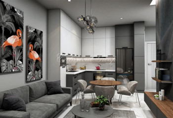 Квартира 1+1 в Алании, Турция | STE-38738