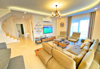 Квартира 6+1 в Кестеле, Алания, Турция | PTE-36543