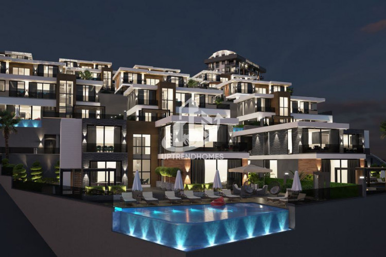 Вилла 3+1 в Каргыджаке, Алания, Турция | STE-11893