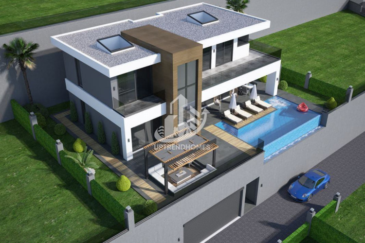 Вилла 3+1 в Каргыджаке, Алания, Турция | STE-11893