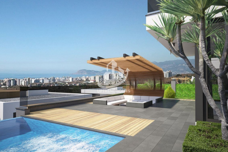 Вилла 3+1 в Каргыджаке, Алания, Турция | STE-11893