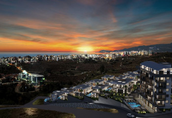 Вилла 3+1 в Каргыджаке, Алания, Турция | PTE-13237