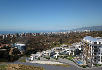 Вилла 3+1 в Каргыджаке, Алания, Турция | PTE-13237