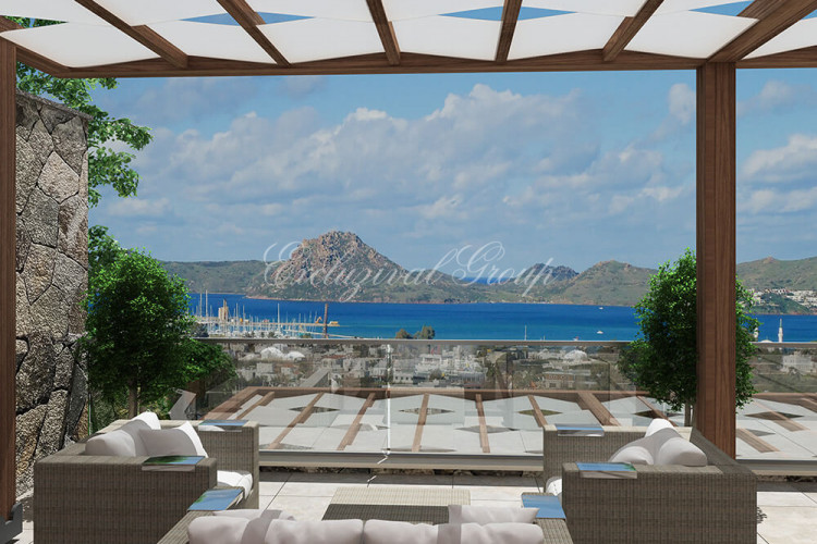 Вилла 6+1 в Бодруме, Турция | PKK-14641