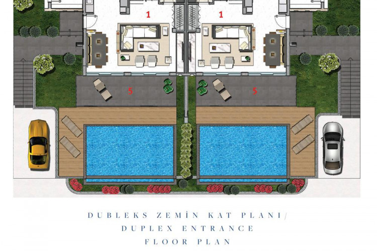 Вилла 3+1 в Бодруме, Турция | STE-14455