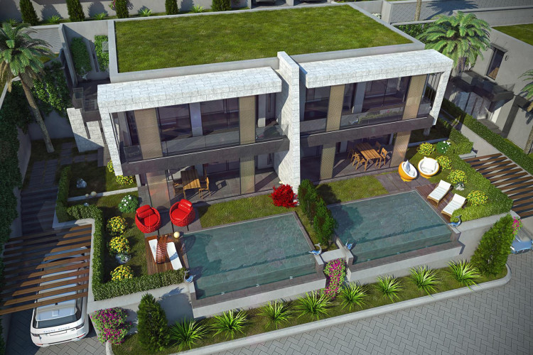 Вилла 3+1 в Бодруме, Турция | STE-14455