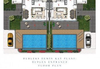 Вилла 3+1 в Бодруме, Турция | STE-14455