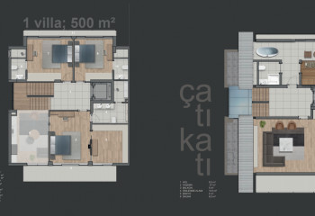 Вилла 6+1 в Коньяалты, Анталия, Турция | STE-17166