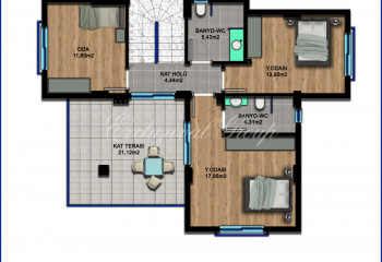 Вилла 4+1 в Дидиме, Турция | STE-17810