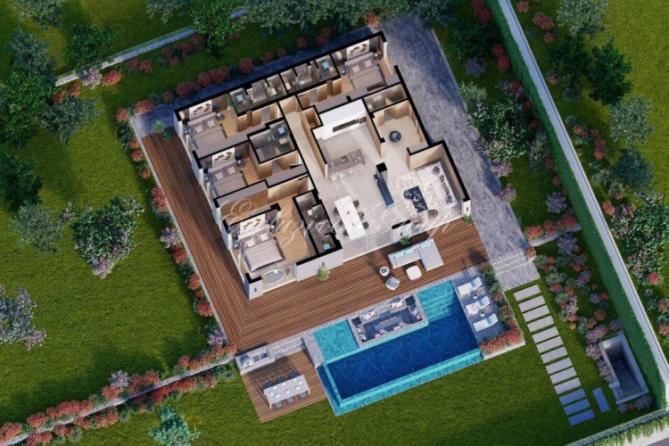 Вилла 4+1 в Бодруме, Турция | PBB-20035