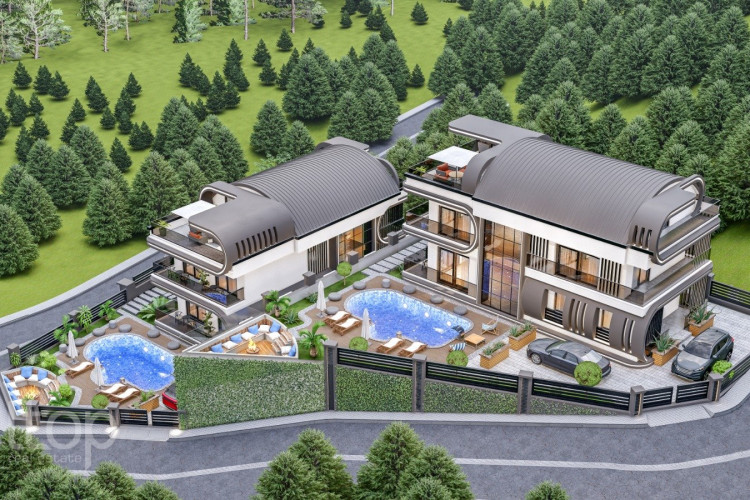 Вилла 5+1 в Алании, Турция | STE-21761